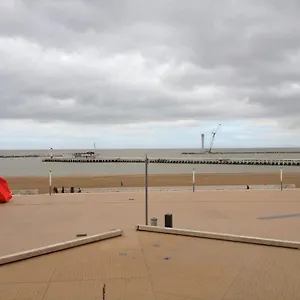 Luxe Appartement, Zeezicht, Garage En Topligging Appartement Ostende